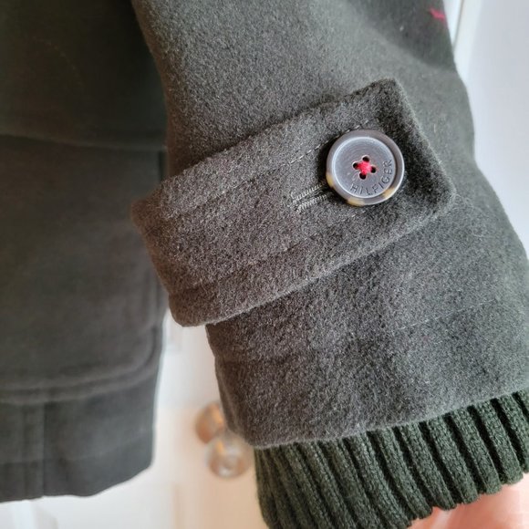 Tommy Hilfiger Pea Coat Men's Size Medium - Picture 13 of 14